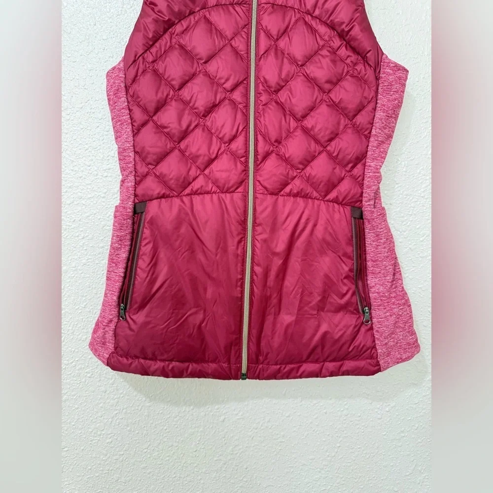 Lululemon Down For A Run Vest Berry Rumble Pink Sz 6 Small S
